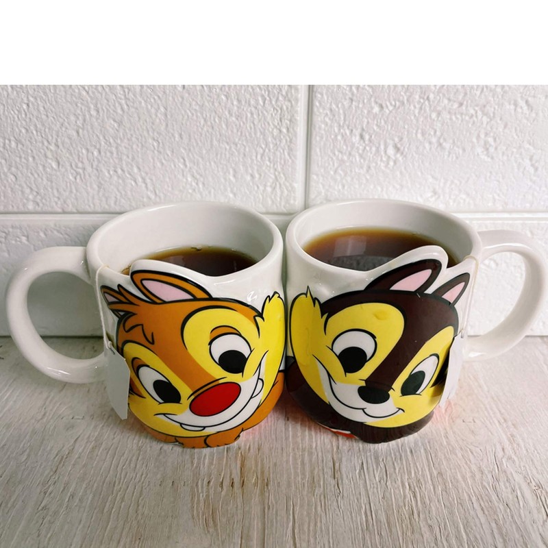 ディズニー 「 チップとデール 」 チップ&デール LOVE ペア マグカップ 250ml SAN2316