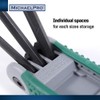 MichaelPro MP001007 Folding Hex Key Allen Wrench Set with SAE