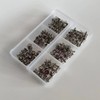 Easycargo 72pcs M2.5 Graphic Card Heatsink Screw Mounting Kit, GPU