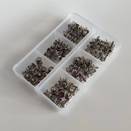 Easycargo 72pcs M2.5 Graphic Card Heatsink Screw Mounting Kit, GPU Spring Screws, Graphics Card Back Plate Heatsink Screws