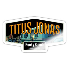 Spreadshirt Titus Jonas Caravan Sticker 10 x 10 cm Glossy White