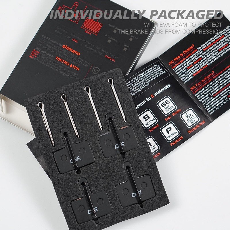 CNCLOL Bike Brake Pads For Shimano B01S B03S B05S M315