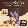 Bunkell Mushroom Coffee Lions Mane Turkey Tail Reishi 6-1N-1 Energy