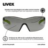 Uvex Pheos - Safety Glasses - Temple Glasses Supravision Excellence