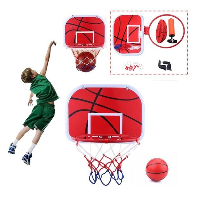 Hanging Mini Basketball Netball Hoop For Indoor Outdoor Kids Game
