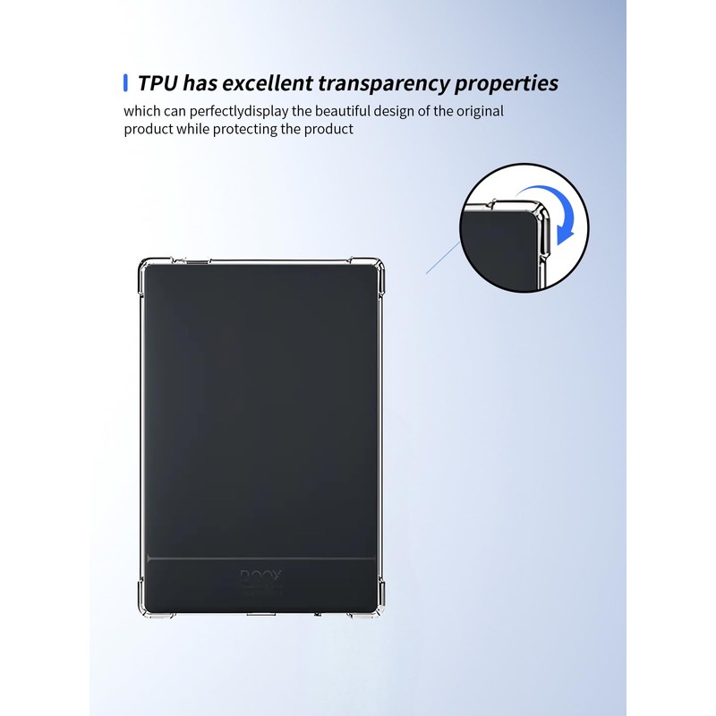for Onyx BOOX Go 6 e-Reader Case,Ultra-Thin Full Coverage Corner,Soft