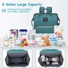 AFDLLDQM Diaper Bag Backpack, Multifunctional Baby Diaper Bag, Diaper Changing