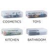 Rubbermaid 7.2 Qt. Handi-Box, Stackable Plastic Storage Bin with Latching