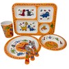 Dinosaur Dinner Set 5 Piece Kids Dinner Set Tableware Lunch