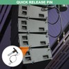 M METERXITY T Handle Lock Pin, 15/32" [12mm] Dia., 1-3/16