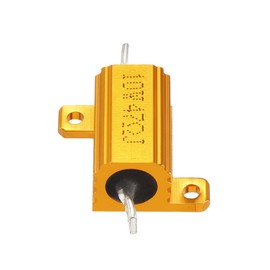 sourcing map Wire Winding Resistor 10W 47 Ohm for LED Converter Rod Post 10W47RJ DE de