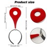 BAIRUYAO 2pcs Locator Symbol Headband | New creative red locator