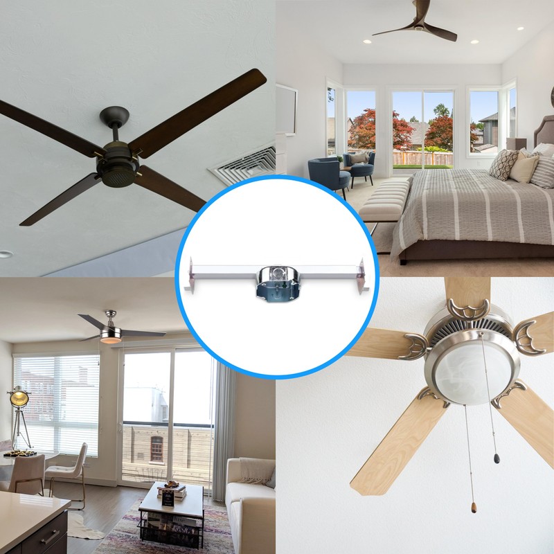 OHLECTRIC Saf-T-Bar for Ceiling Fan and Light Fixture - Ceiling