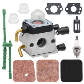 Amazeful C1Q-S97 Carburetor for FS38 FS45 FS45C FS45L FS46 FS55 FS55C FS55R FS55RC HS45 KM55R FS75 KM80 String Trimmer Weed Eater Replace C1Q-S97 C1Q-S186