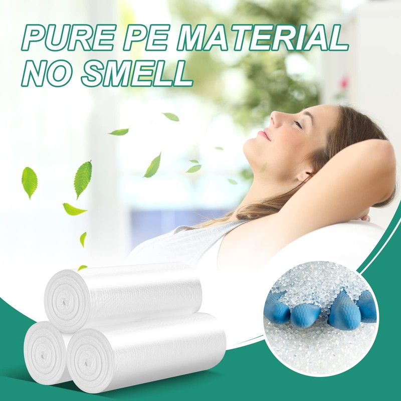 Magesh 4 Gallon Trash Bag Strong, Leakage-Free, Small Garbage Bags