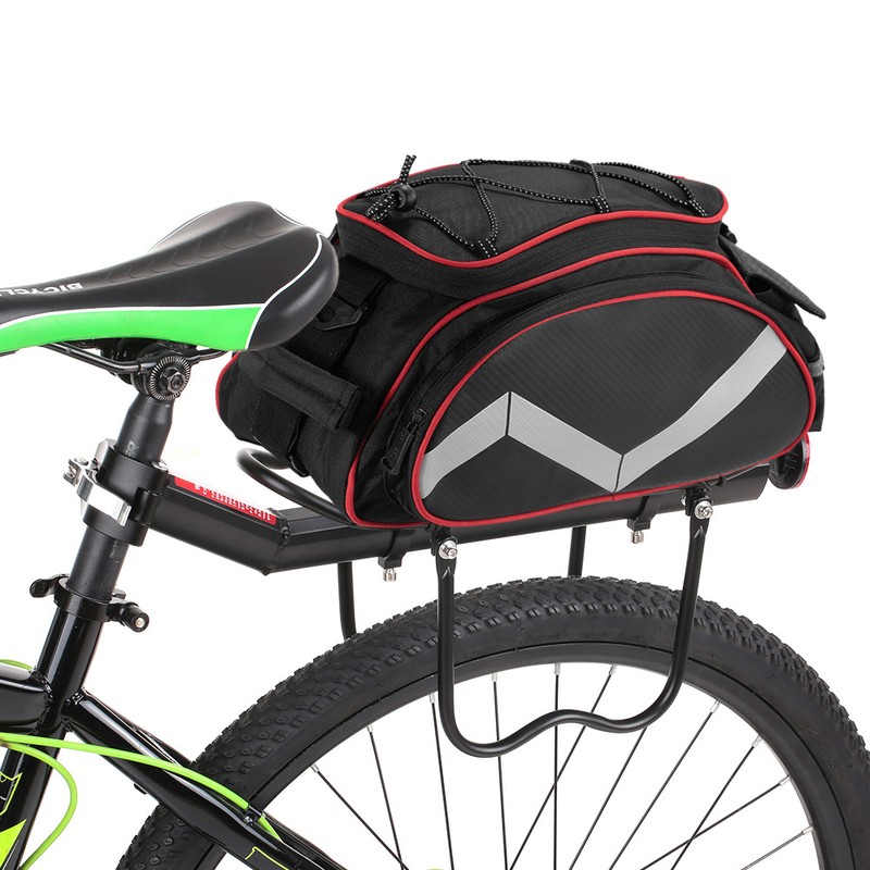 Bicycle Bag Multifunction 13L Bike Tail Rear Seat Bag Cycle