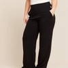 Boody Downtime Wide Leg Lounge Pant, Black / XS