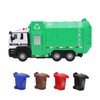 Garbage Truck Toy, 1:50 Pull Back Alloy Waste Management Recycling