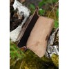 Battle-Merchant Belt Bag Leather Bag with Celtic Decorative Fittings, brown
