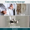 WingIts Modern Elegance Single Robe Hook Glass