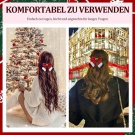 Christmas Hair Vine Red Rhinestone Wedding Headband Flower Christmas Antlers for Children Women