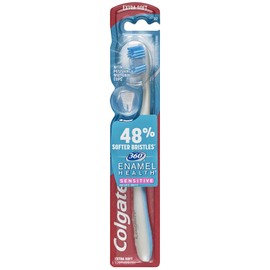 Colgate 360 Enamel Health Sensitive Extra Soft Toothbrush ( Pack of 2)