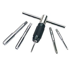 Draper 79202 6-Piece Metric Tap and Holder Set