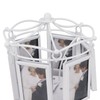 Rotating Photo Display Frame Multifunctional Removable Stable Metal Desktop Photo