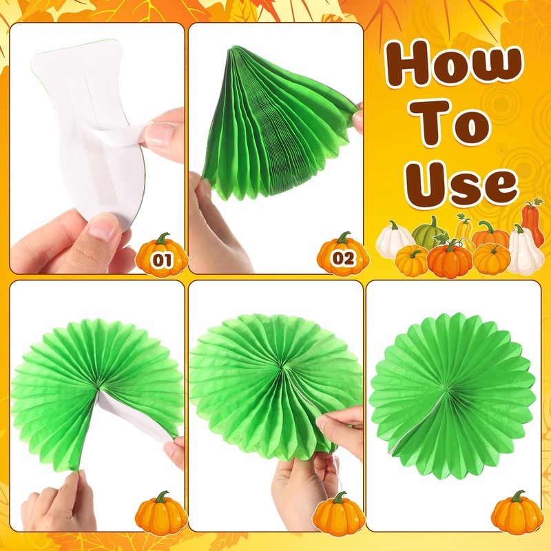 Gersoniel 81 Pcs Fall Thanksgiving Tree Bulletin Board for Classroom