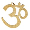 Zap Impex Hanging Brass Om Collectible Decorative Figurine Gift 17