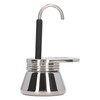 Single Spout Mocha Pot Stainless Steel Lightweight Italian Coffee Maker