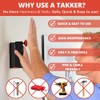 Takker® Picture Frame Hanging Tool Kit Easy One-Step 61 Pieces-