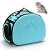 Cat Carrier Collapsible Breathable Large Capacity Portable Pet Carrying Bag