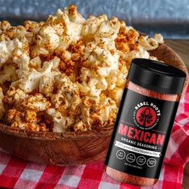 USDA Organic Salt Free Seasoning, No Salt Seasoning, Non-GMO Certified, Sugar Free Seasoning, Meal Prep Seasoning, All Natural, 100% Made in USA (Mexican, 1 Pack)