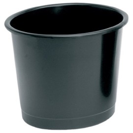 5 Star 330860 Waste Bin Polypropylene 14 Litres D304xH254mm Black