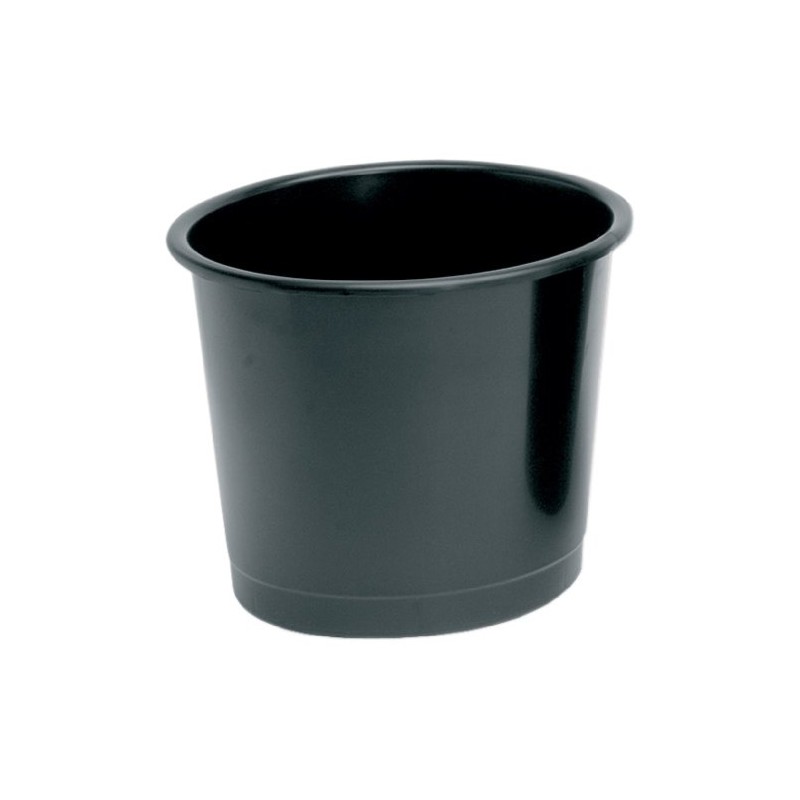 5 Star 330860 Waste Bin Polypropylene 14 Litres D304xH254mm Black