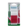 Gum BI-DIRECTION Interdentals Red 1.2m, 6pcs ( 2014 )
