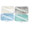 Kamiojapan Zipper Clear Pen Pouch [Gray/Gray]