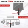 NiuNyuNeu Set of 2 Speaker Poles for Subwoofer 34"-52" Height