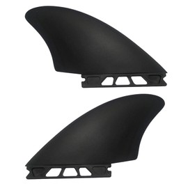 Krovat FUTURE Compatible Surfboard Twin Fins K2 TWIN KEEL Fiberglass Shortboard Mid-Length Universal Set of 2