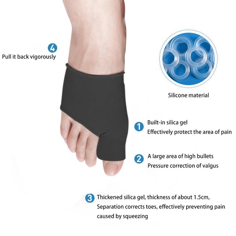 Hallux Valgus Correction, Hallux Valgus Splint, Built-in Shock Absorber and