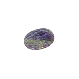 Natural Amethyst Palm Stone, Purple Crystal Healing Stone