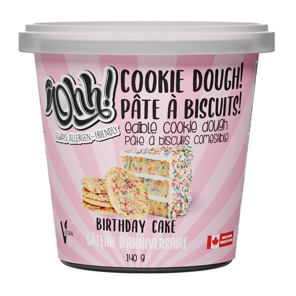 Ohh Foods Cookie Dough Birthday Cake 140g