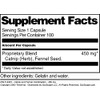 Catnip and Fennel Combination - 450 mg (100 Capsules, ZIN: