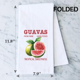 Guaven Küchentuch, Geschirrtuch, Guavenliebhaber, Geschenk für Sommer, Obst, Guaven, Geschirrtuch (vom Bauernhof, handgepflückt, mj 2)