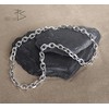 RUGGED STEEL Stainless Steel Necklace 11 mm Wide Solid Anchor