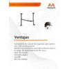 Barboquejo de 4 Puntos para Casco de Seguridad Industrial Paq