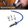 NAJING High Pressure Grease Coupler, Lock Clamp Type Grease Nozzles,