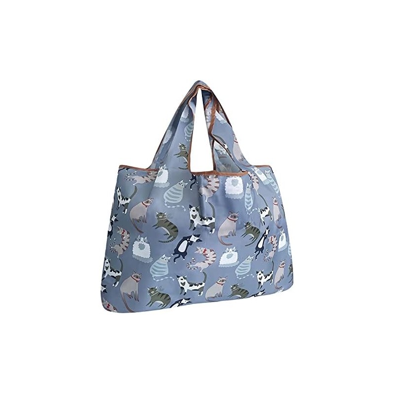 allydrew - Bolsa plegable grande de nailon reutilizable para comestibles,