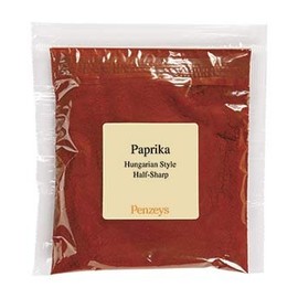 Hungarian Style Half-Sharp Paprika By Penzeys Spices 7.5 oz 1.5 cup bag (Pack of 1)